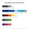 tank top color chart - Dragon Age Store