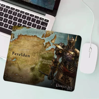 Dragon Age Ferelden Map Small Mouse Pad