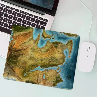 Dragon Age Basic Map Small Mouse Pad