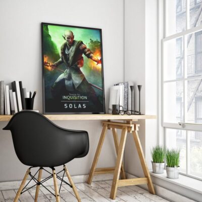 Dragon Age Inquisition Solas Wall Art - Dragon Age Store