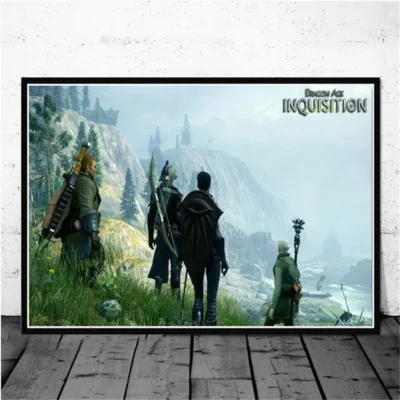 Dragon Age Inquisition Vintage Wall Art