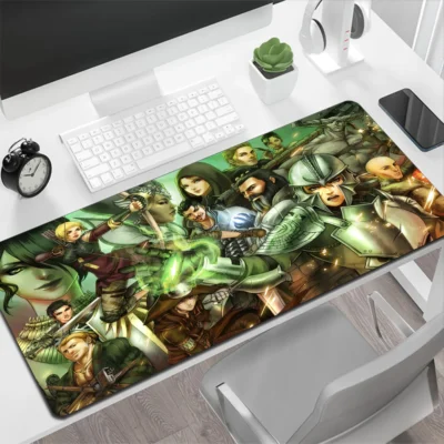Dragon Age Characters Large Mouse Pad