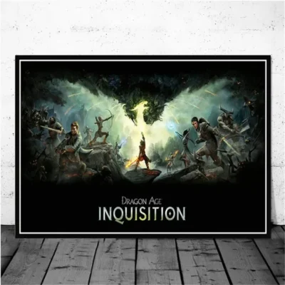 Wonderful Dragon Age Inquisition Wall Art