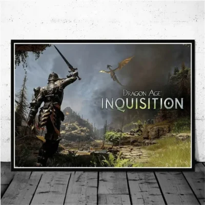 Fantatic Dragon Age Inquisition Wall Art