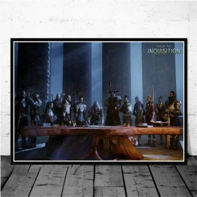Dragon Age Inquisition Monster Wall Art