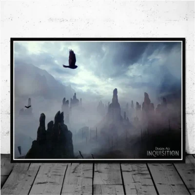 Dragon Age Inquisition Grey Sky Wall Art