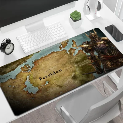 Dragon Age Fereden Map Large Mouse Pad