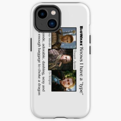Yup I Have A Type Black Text Iphone Case