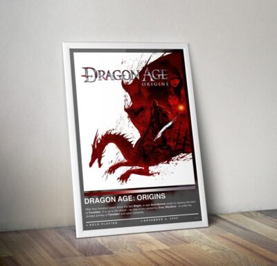 Dragon Age Gamming Origins Poster