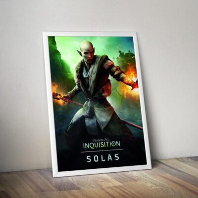 Dragon Age: Inquisition Solas Wall Art