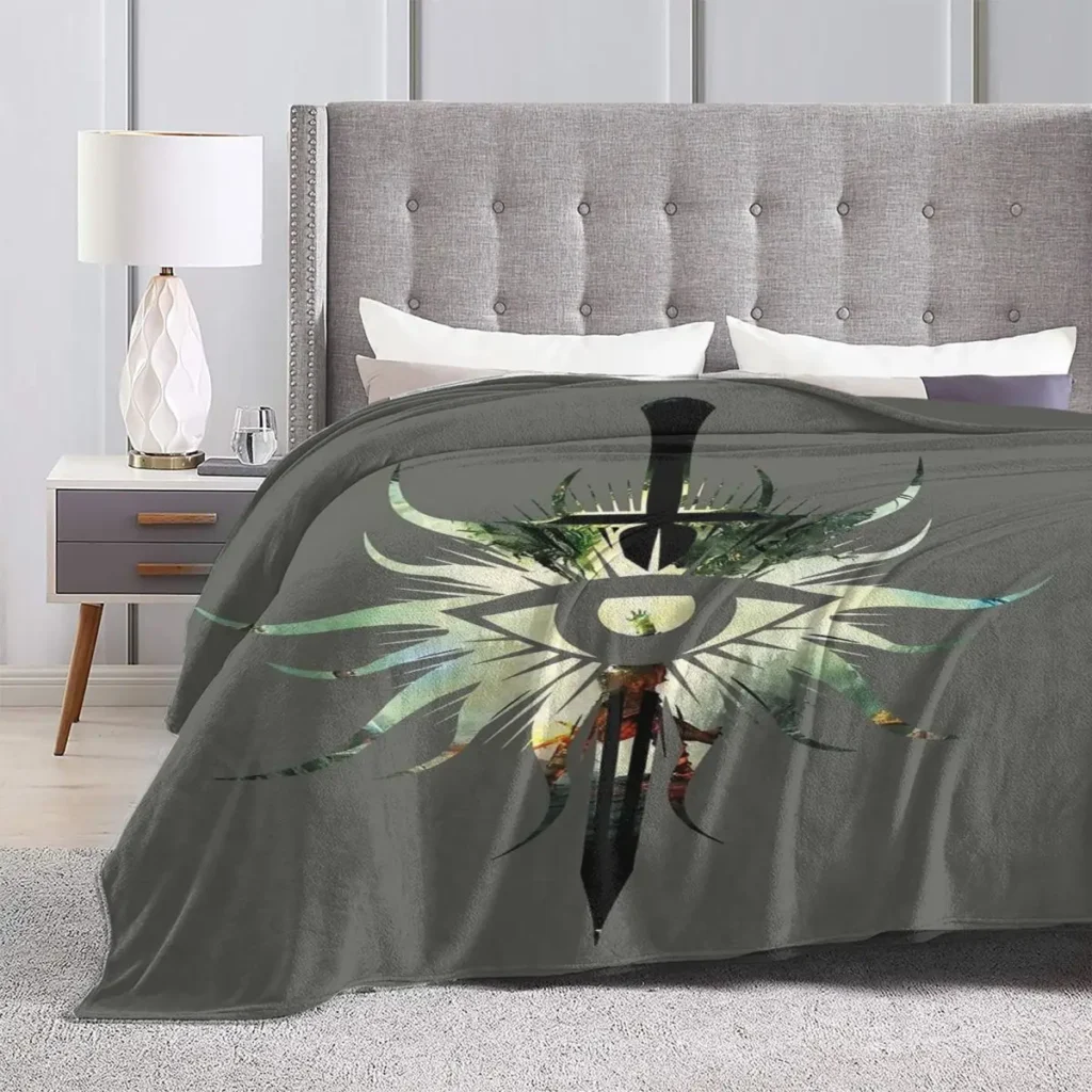 kf S5e759a72a7f24d7d85218c0f442120a3S Dragon Age Inquisition Symbol Four Seasons Universal Blanket Campsites Can Be CoveredChristmas Present - Dragon Age Store