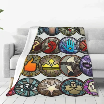 Dragon Age Inquisition Dialogue Wheel Icons Four Seasons Universal Blanket