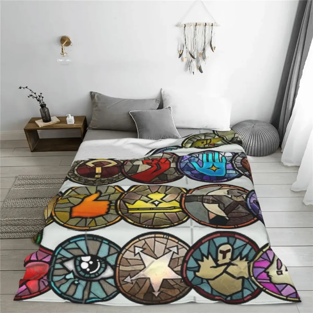 kf Seb429870d61b417e92037ea7bb8945deL Dragon Age Inquisition Dialogue Wheel Icons Four Seasons Universal Blanket Office Can Be Covered Halloween Gifts - Dragon Age Store