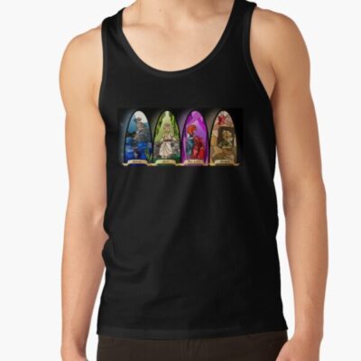 Childhoods Morrigan Alistair Leliana Zevran Tank Top