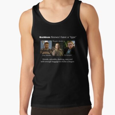Yup I Have A Type White Text Tank Top