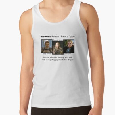 Yup I Have A Type Black Text Tank Top