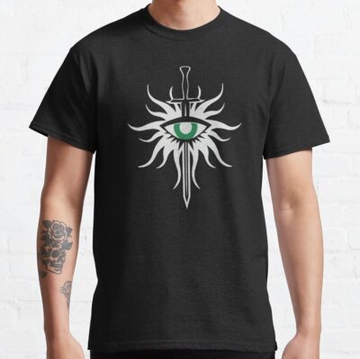 White Inquisition Logo 3 T-Shirt