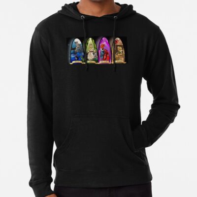 Childhoods Morrigan Alistair Leliana Zevran Hoodie