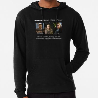 Yup I Have A Type White Text Hoodie