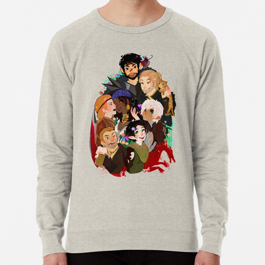 ssrcolightweight sweatshirtmensoatmeal heatherfrontsquare productx1000 bgf8f8f8 11 - Dragon Age Store