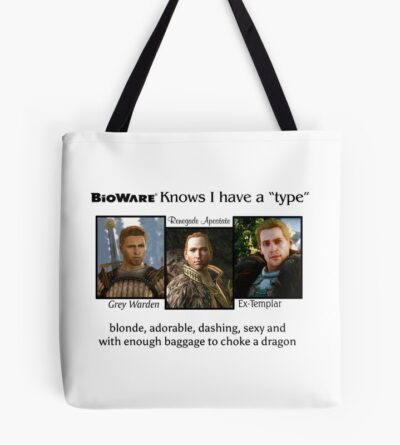 Yup I Have A Type Black Text Tote Bag