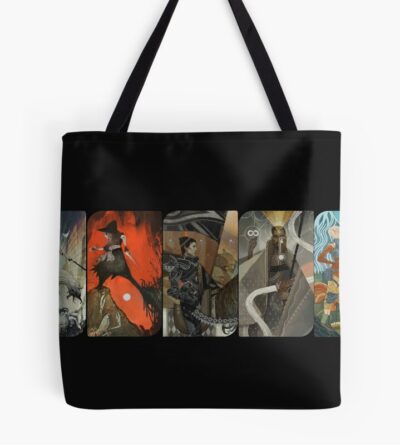 Dragon Age Inquisition Companion Tarot Cards Tote Bag