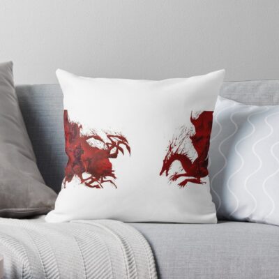 Dragon Age Throw Pillow