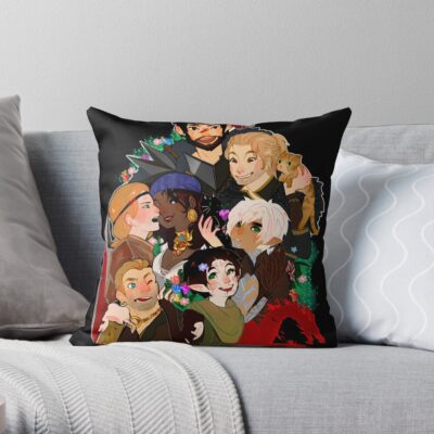Dragonn Age 2 Champions Throw Pillow