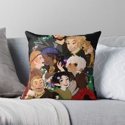 Dragonn Age 2 Champions Throw Pillow