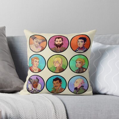 Dragon Age Throw Pillow