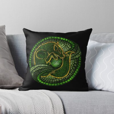 By The Dread Wolf S Design Throw Pillow