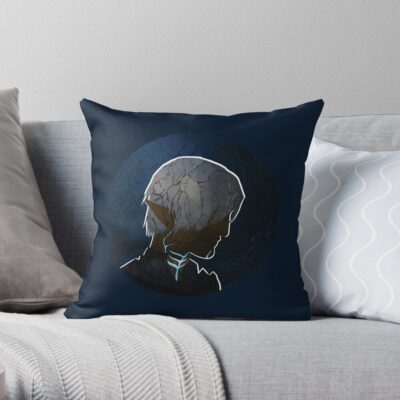 Fenris Profile Throw Pillow
