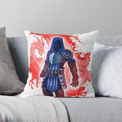 Dragon Age Origins Throw Pillow