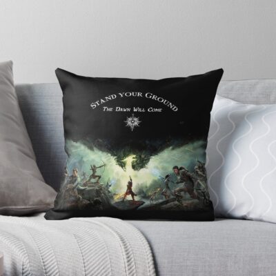 Dragon Age Inquisition Throw Pillow