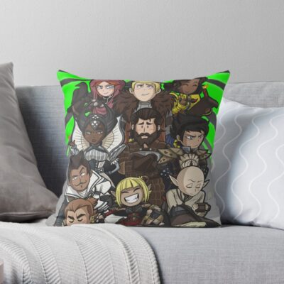 Dragon Age Inquisition Throw Pillow