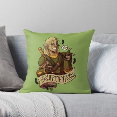 Dao Zevran Throw Pillow