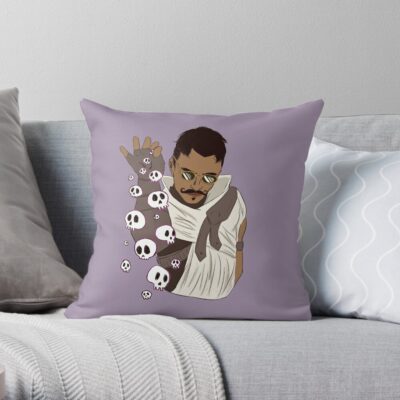 Necromancer Bae Throw Pillow