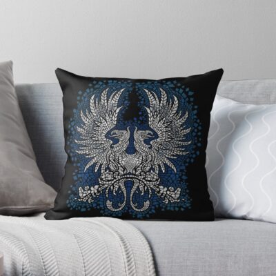 Commander Of The Grey Throw Pillow