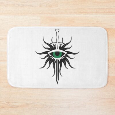 Black Inquisition Logo 3 Bath Mat