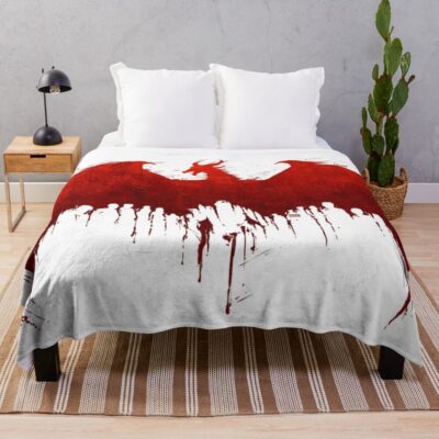Dragon Age II Blood Dragon V1 Throw Blanket
