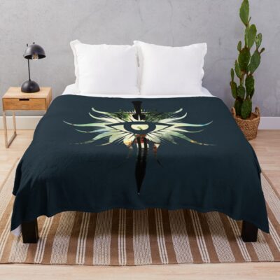 Dragon Age Inquisition Symbol Throw Blanket