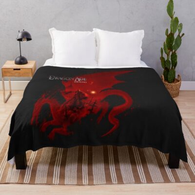 Dragon Age Origins Throw Blanket