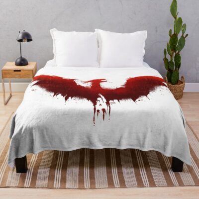 Dragon Age Inquisition Blood Dragon V1 Throw Blanket