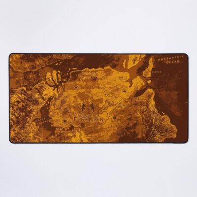Age Dragon Map Fantasy  Hero Inquisitor Gryphon Mouse Pad