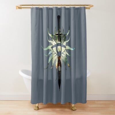 Dragon Age Inquisition Symbol Shower Curtain