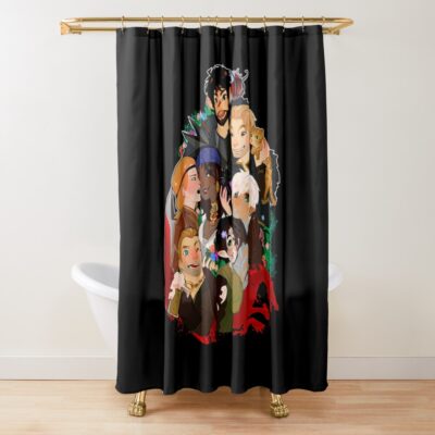 Dragonn Age 2 Champions Shower Curtain