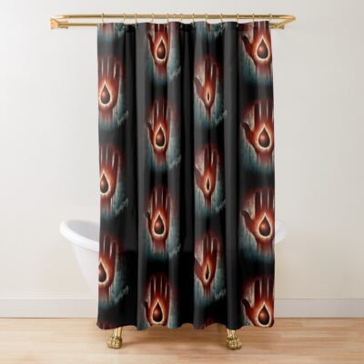 Dragon Age Blood Mage Shower Curtain