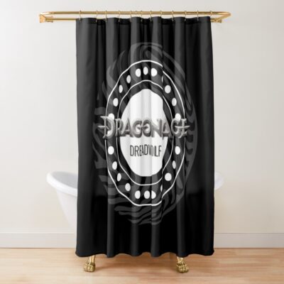 Dragon Age Dreadwolf 3 Dragon Age Art Shower Curtain