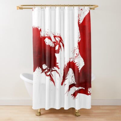 Dragon Age Origins Awakening Blood Dragon V1 Shower Curtain