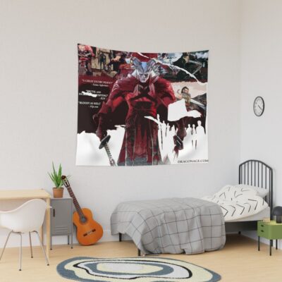 Retro Game Poster Age Dragon II Retro Tapestry